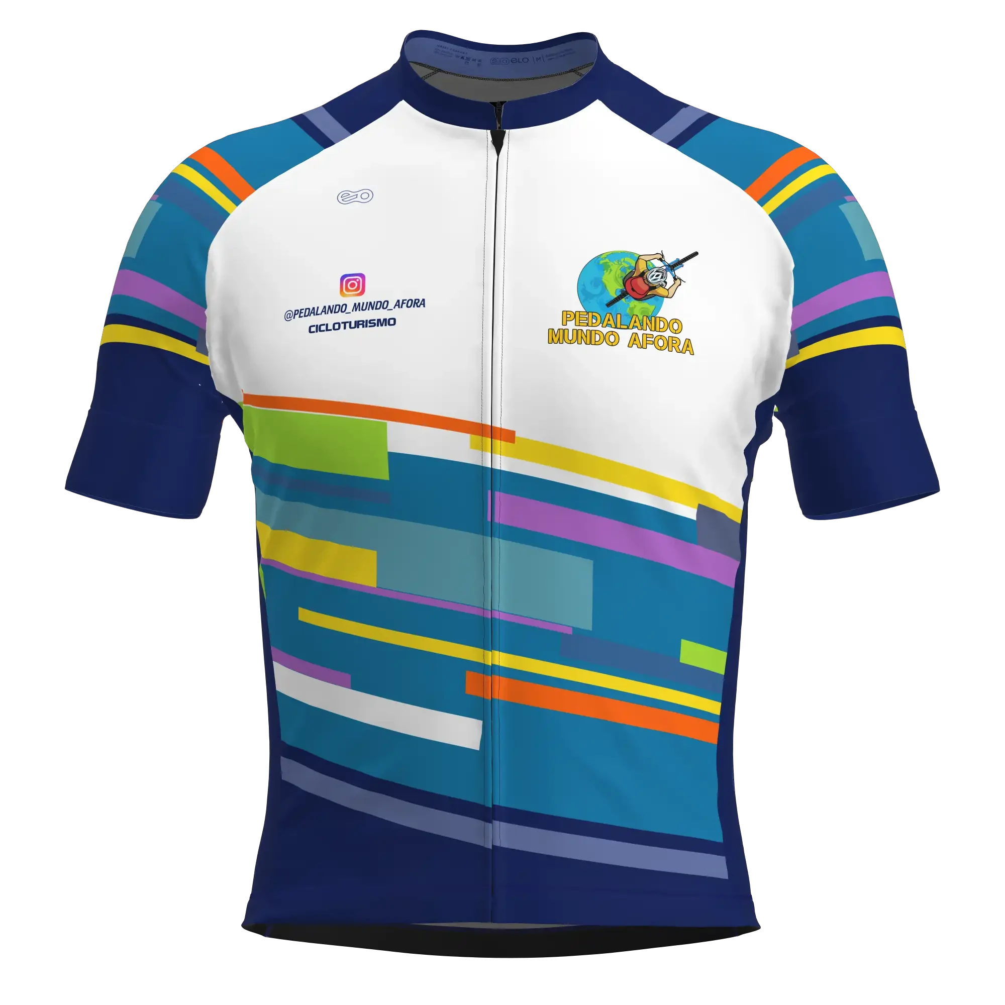 CAMISA PEDALANDO MUNDO AFORA OFICIAL